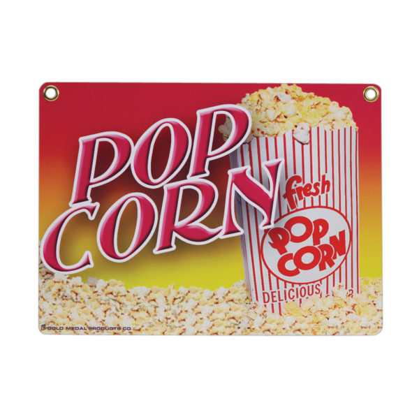 2899 heavy duty popcorn sign