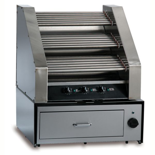 8123 three tier hot dog grill