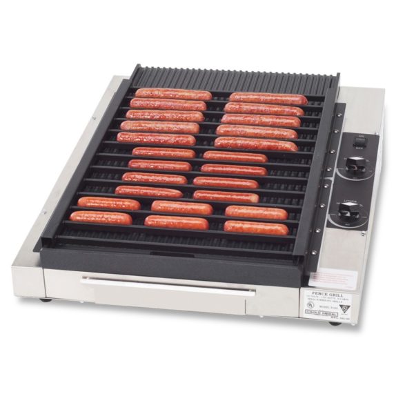 8160 small fence hot dog grill