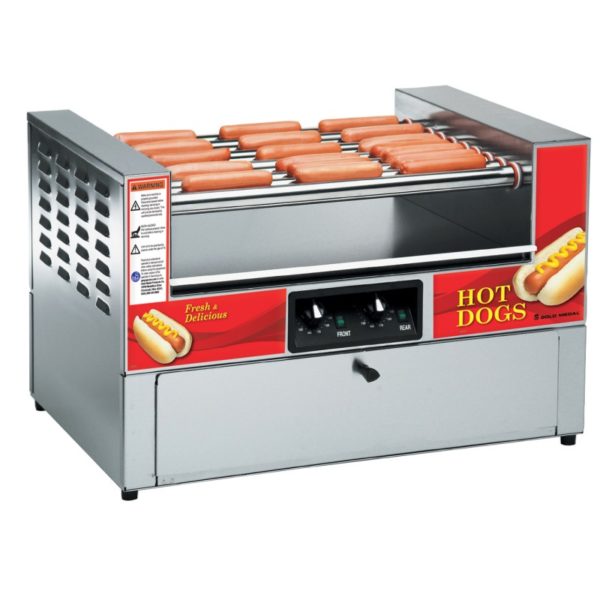 8323N hot dog grill with bun cabinet